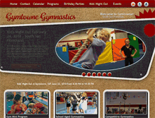 Tablet Screenshot of gymtowne.com